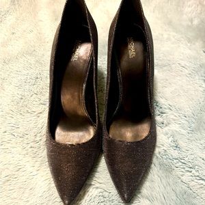 Women’s heels in silver by Michael Kors size 9.5